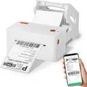 Bluetooth Thermal Shipping Label Printer 4x6 203 DPI Inkless for Small Business Compatible with iPhone, Android, Windows, Mac, Chromebook via USB Save Every First Label