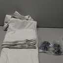 KEQIAOSUOCAI Cream Beige Room Darkening Privacy Curtains 72 x 63 Inches Long, 72 Inch Wide Track Blackout Window Treatment Sound Reducing for Bedroom/Home Office