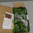 KASZOO Vines with Fairy Lights for Bedroom - 200 LED Ivy Curtain Wall Vines for Wedding, Party, Dorm, Indoor & Outdoor Use, 6.5ft x 6.5ft