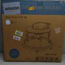 Baby Walker Foldable with 9 Adjustable Heights, Baby Walkers and Activity Center for Boys Girls Babies 7-18 Months, Baby Walker and Bouncer Combo with Wheels Portable Anti-Rollover