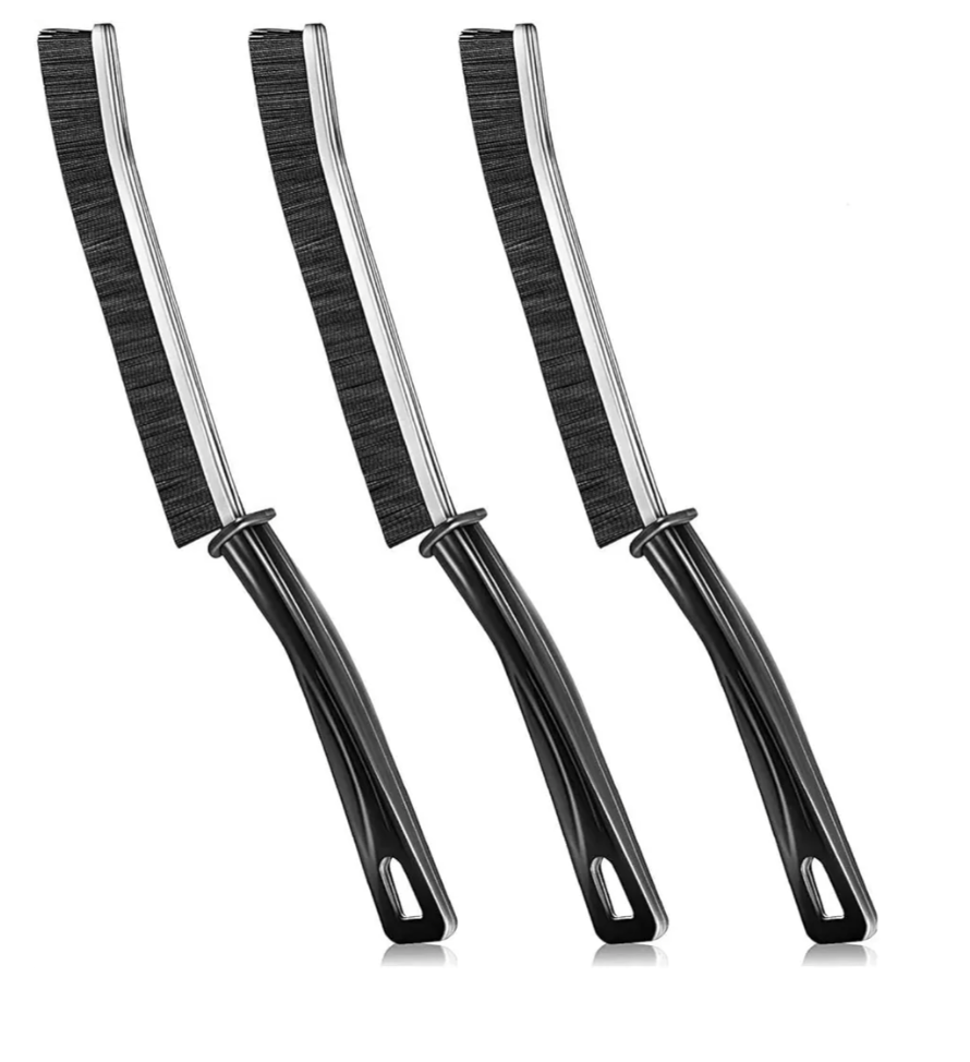 60 Pcs Crevice Cleaning Brush Multifunctional Hard Bristle Gap Cleaning Brush Tool, Grout Brush for Household Use, Home, Kitchen, Bathroom, Window, Vehicle, Faucets, Toilet, Grout