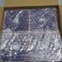 Aoriher 4 Pcs Crystal Glass Candy Jar Set with Lids Home Decorative Storage Jars for Apothecary, Bathroom, Kitchen, and Pantry, Ideal for Cotton Swabs and Jewelry(Medium,Pink)