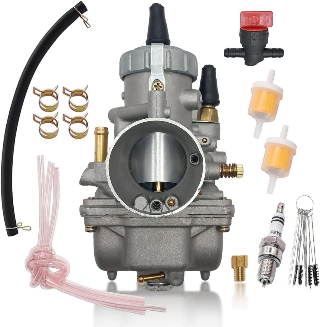 2-Stroke Carburetor Fits for Polaris Trail Blazer 400 Polaris Xplorer 250 400 400L 4x4 Polaris Sport 400 400L Polaris Scrambler 400 Polaris Sportsman 400 Polaris Big Boss 400L Polaris Xpress 400