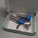 304 Stainless Steel Hose Barb Fitting, 1" Barb to 3/4" NPT Male Thread, Barbed Hose Fittings for Air Water Fuel, 2 Pack