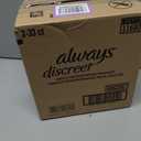 Always Discreet Incontinence Pads for Women and Postpartum Pads, Extra Heavy, 33 CT, up to 100% Bladder Leak Protection