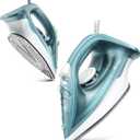 Sundu Pro 1500W Steam Iron for Clothes with Powerful Burst Steam & Precise Thermostat, Ceramic Soleplate for Fast Gliding, Self-Cleaning, Auto-Off, 12oz Tank for Home Use, Green