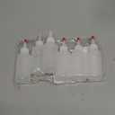 FIXSURE Plastic Squeeze Bottles with Red Tip Cap, 4 Oz Squirt Bottle For Ketchup, BBQ, Sauces, Syrup, Condiments, Oil, Pancake, Cookie Decorating, Dressings, Travel, Camping, Lab, Arts and Crafts (1) | Squirt Bottle, For Ketchup, BBQ, Sauces, Syrup, Condiments