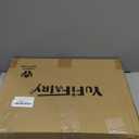 Folding Camp Table Small, 24''L x16''W with Adjustable Height Legs, Indoor Outdoor Lightweight Portable Aluminum Dining Table for Picnic Camping 2-Feet2 Heights 10"/19" (Silver & Sage Gray)