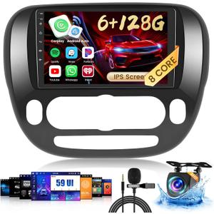 6+128G Radio for Kia Soul 2014 2015 2016 2017 Stereo Upgrade Android Screen 8 Core 9'' Touch Screen CarPlay Android Auto GPS Navigation AHD Backup Camera 6+128G Radio for Kia Soul 2014 2015 2016 2017 Stereo Upgrade Android Screen 8 Core 9'' Touch Screen CarPlay Android Auto GPS Navigation AHD Backup Camera