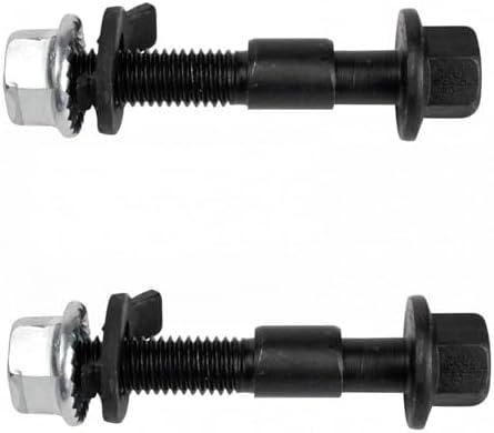 TRQ Suspension Alignment Camber Bolts 12mm Compatible with 81–03 Ford Escort 97–23 Chevrolet Malibu 11–19 Cruze 18–23 Equinox 18–23 Traverse 19–23 Blazer 13–23 Spark 11–19 Volt 14–20 Impala 1 Pc