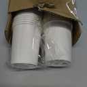 100 Pack 5 oz Paper Cups, Disposable Small Bathroom Mouthwash White Cups for Office, Parties, Travel, Picnics and Events