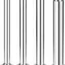 4 Sizes Stainless Steel Sausage Stuffing Tubes Replacement for LEM 606,606SS,1606,1606SS Sausage Stuffers, Sausage Stuffer Funnels for LEM Sausage Stuffers
