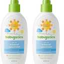 Babyganics Mineral Based Sunscreen Spray - SPF 50+ - Fragrance Free - 6.0 oz (Pack of 2)