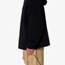mnml Men's Tonal Grain Knitted Hoodie - Black, L