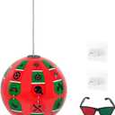 Marsden Ball Vision Therapy with Letters for Hand-Eye Coordination and Visual, Visually Impaired Estrabismo Amblyopia Vision Children Eye Therapy Training Improve Ball (Red)