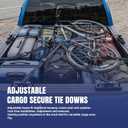 Elevate Rack Tie-Down Kit 1118459 Fits T-Slot Compatible with RealTruck Elevate Tie Downs (Set of 4)