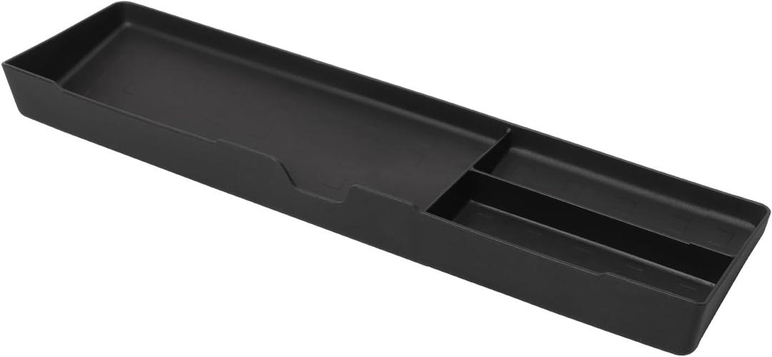 LUCKEASY Co-pilot Drawer Box Storage Box for Hyundai Santa Fe 2024-2026 | 2025 2026 Santa Fe Accessories, Passenger Drawer Box Storage Tray, Organizer Box, TPE Interior, Black