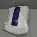 Wrap Around Dust Ruffle Bed Skirt - White - for Queen Size Beds with 18 Inch Drop - Easy Fit Elastic Strap - Adjustable Pleated Bedskirt w/Brushed Fabric - Wrinkle Free - for Women, Men, Kids & Teens