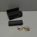 Prospek AURA Oversized Blue Light Blocking Glasses - Clear Lens for Office & Meetings - Daytime Computer Gaming Eyewear 9am-6pm - Reduce Eye Strain Headaches - Professional Style Women