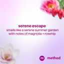Method Smoothing Shampoo, Serene Escape Combats Frizz, Safe for Color-Treated Hair - Sulfate-Free, Paraben-Free and Silicone-Free, 14 oz