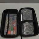 Beginner's Sewing kit with Storage Handheld Sewing Machine, Portable Sewing Machine with Storage, Electric Switch, Two Speed Modes,Easy to Operate.Sewing Machine for Beginners.Black with Accessories.