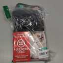 Harness Lead Escape Resistant, Reduces Pull Dog Harness, Medium/Large, Black