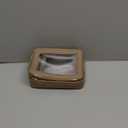 Aveniee Large Clear Makeup Bags, Double Layer Cosmetic Bags with Separate Brush Compartment,Travel Toiletry Bag Train Case,Travel Accessories Organizer for Women,2 Layers,Brown (Taupe)