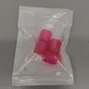 WZP 4PCS Luminous Tire Valve Stem Caps, Fluorescent Valve Stem Caps, Universal Auto Accessories for Car, Truck, Motorcycles, Bike (Pink)