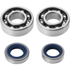 1 Sets Cut-Off Saw Main Crankshaft Bearing and Seal Replacement Part 9503 003 0351, 9630 951 1696, 9640 003 1570, Compatible with Stihl TS410 TS420