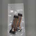 Chanzon 40pcs 10cm Male to Male Header Jumper Wire Dupont Cable Line Connector 40 pin Ribbon Solderless Multicolored for Arduino Raspberry pi Electronic Breadboard Protoboard PCB Board