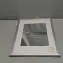 An&He 12x16 Picture Frame, Silver Photo Frame for Tabletop and Wall Display, Minimalist Design, Set of 1