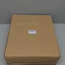 2 Set XXL Stackable Wire Basket with Bamboo Tops & Tag- Pantry Organizer and Storage Bins, Kitchen Counter Cabinet Shelf Countertop Under Sink Organizing, Food Snack Produce Onion Potato Bread Storage