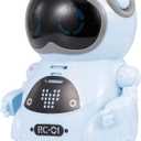 GoolRC 939A Pocket Robot Talking Interactive Dialogue Voice Recognition Record Singing Dancing Telling Story Mini Robot (Blue)