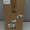 Glooglitter 2 Pack Fixture Replacement Globe Shade 8 Inch Diameter E26 Base 15/8 Inch Fitter Round Glass Globe Lampshade Cover for Pendant Wall Sconce Chandelier Vanity Light (Clear)