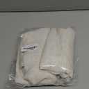 MYSKY HOME Natural Linen Sheer Curtains 63 Inch Length for Bedroom, Window Curtain Panels Light Filtering Privacy Drapes Set, Boho Farmhouse Style Texture Soft Touch, 50" x 63", Linen, 2 Panels