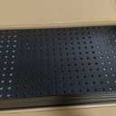 EVERHANGER Metal Pegboard Panels 24" x 12", Heavy Duty Steel Peg Boards for Garage, Pegboard Wall Organizer for Tool Storage and Organization, Black, 6 Pack