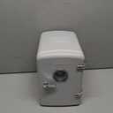 Frigidaire EFMIS171 Retro Mini Portable Personal Fridge - Ideal for Home, Office or Dorm - Includes Carrying Handle, AC/DC Wall/Car Charger (Grey), ‎10 x 7 x 10.5 inches