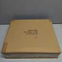 Lavezee 8x10 Picture Frames Set of 2, Rustic L Shaped Double Sided Frame for 8 by 10 Photo, Made of Brown Base and HD Tempered Glass Covers for Table Top Display