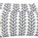 Decorative Throw Pillow Covers Set of 2 Blue Pillow Covers 12x20 Inch Throw Pillow Cover Linen Pillowcase Modern Boho Farmhouse Outdoor Pillow Covers for Couch Sofa Bed Living Room