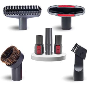 Vacext For Dyson Replacement Vacuum Attachments with 1.25'' Universal Hose Adapter Kit Compatible with Dyson CY22 CY23 Cinetic Big Ball DC58 DC59 DC62, V6 V7 V8 V10 V11 V15 - HouseHold Vacuum Cleaning Kit