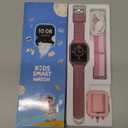 Smart Watch for Kids Girls Gift Age 3-12 with 39 Games Alarm Clock Camera Video Music Player Pedometer Flashlight 12/24 hr HD Touch Screen Kids Smart Watch Birthday Toys for Girls Ages 4 5 6 7 8 9 10 (Pink)