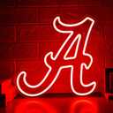 University Neon Sign for Wall Decor University Football Neon Light Man Cave, 13.2 * 13.2