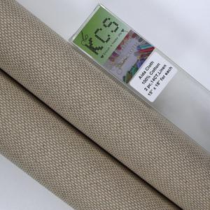 KCS 2 pc of 15" x 18" Counted Cross Stitch Cotton Aida Cloth needlework Fabric (Linen, 14CT)