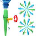 20 Pack Multi Caliber Self Watering Spikes for Plant,Adjustable Plant Dripper,Plant Watering Inserts for Garden,Vacation Plant Waterer Indoor & Outdoor Drip Irrigation