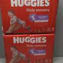 Huggies Size 5 Diapers, Little Movers Baby Diapers, Size 5 (27+ lbs), 132 Count (2 Packs of 66), 