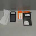 TORRAS for iPhone 17 Pro Case, Beyond Military-Grade Protection, Camera Control Button, DIY Buttons, Translucent Matte Slim Thin Shockproof Hard Back Anti-Scratch Phone case for iPhone 17 Pro, Black