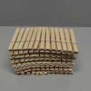 Clothes Pins Wood for Hanging Clothes,3.5 Inch100pcs Heavy Duty Wooden Clothespins,Clothes Pins for Craft,Wooden Clips for Pictures. | Rust Resistant
