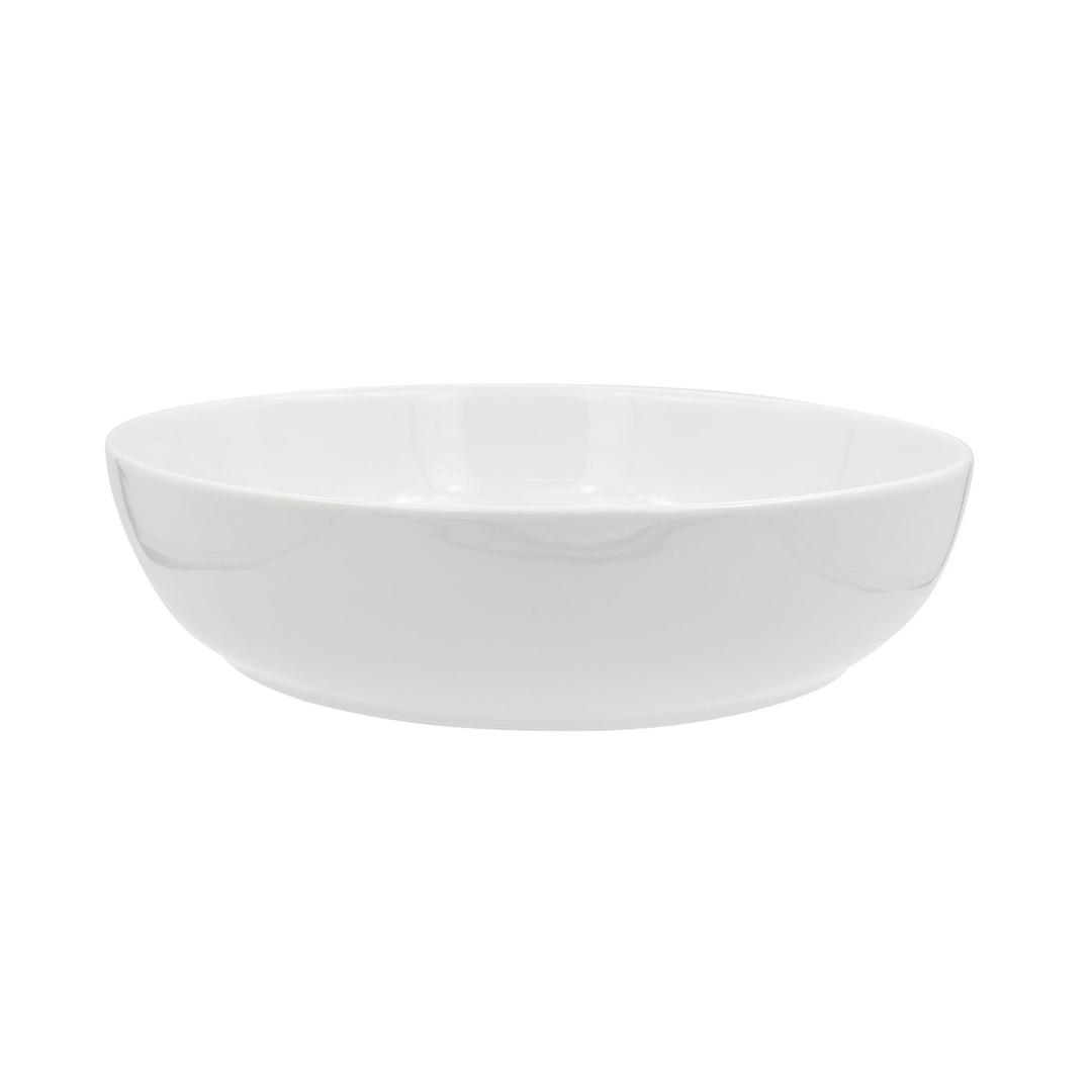 White Bowl; 8.75" x 8.75" x 2", 46 Oz