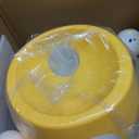 Automatic Dog Ball Launcher for Samll to Medium Dogs, Upgraded Interactive Toy Balls Thrower, Distance Adjustable Mental Stimulating Dog Toys with 4 Etpu Balls 2.2 Inch (Orange)