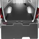 powoq 170''WB Cargo Mat Compatible with 2006-2025 Mercedes-Benz Sprinter Trunk Mat Long Series Vans Only Cargo Floor Liner TPE Trunk Liner Replacement for 2006-2025 Mercedes Benz Sprinter Accessories